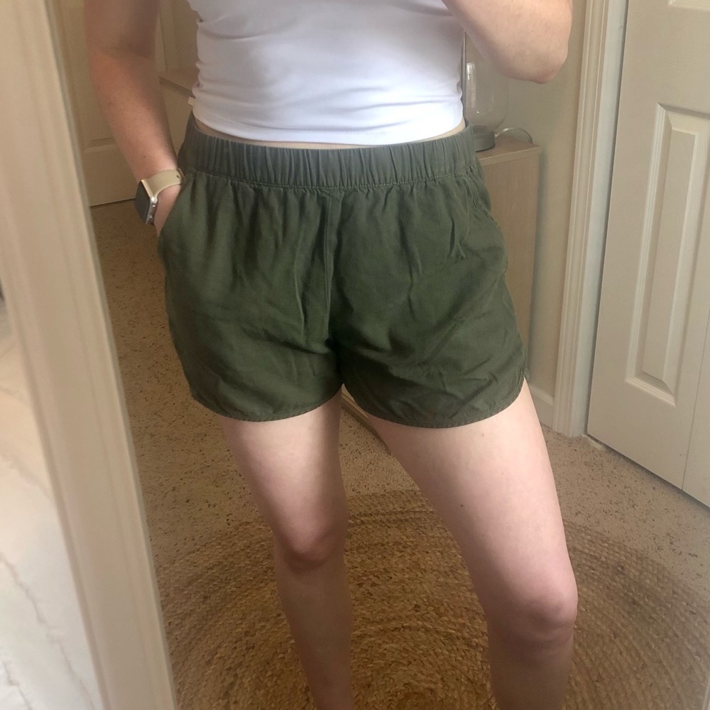 High-Waisted Soft Shorts